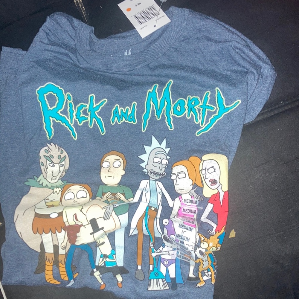 Rick and morty graphic Tee